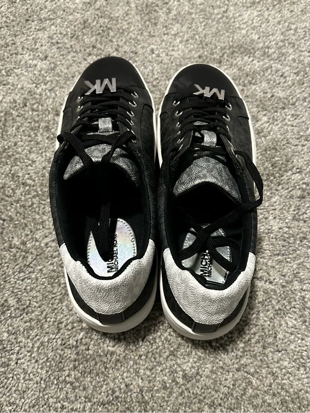 Michael Kors Poppy Color-Block Logo Sneakers